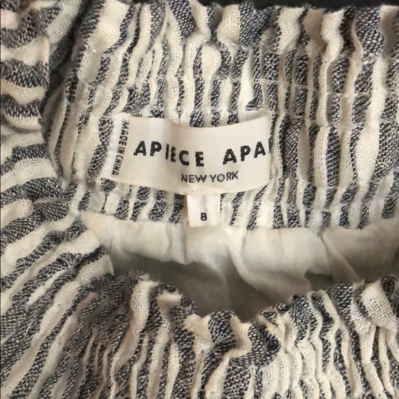 Apiece Apart Striped Crop Top - Picture 5 of 5